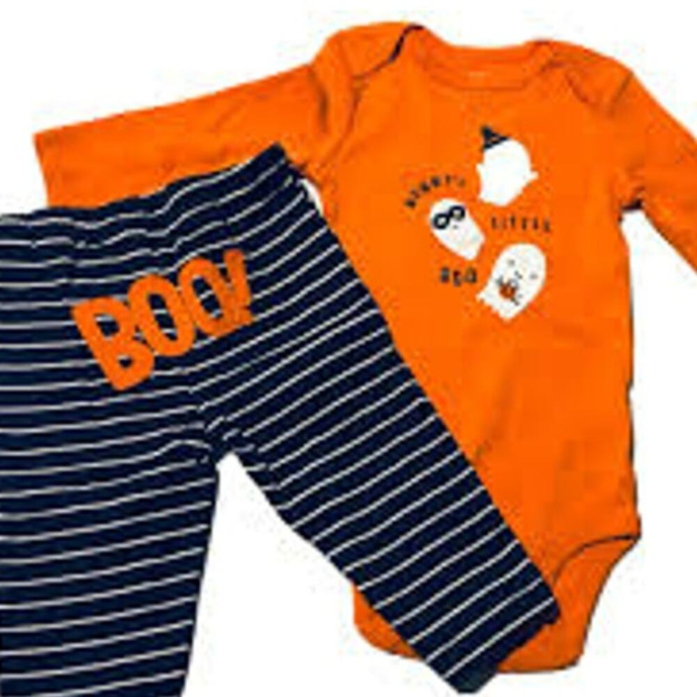 NWT Carter's Just One You "Mommy's Little Boo" Unisex Halloween 2 Piece 3 Months